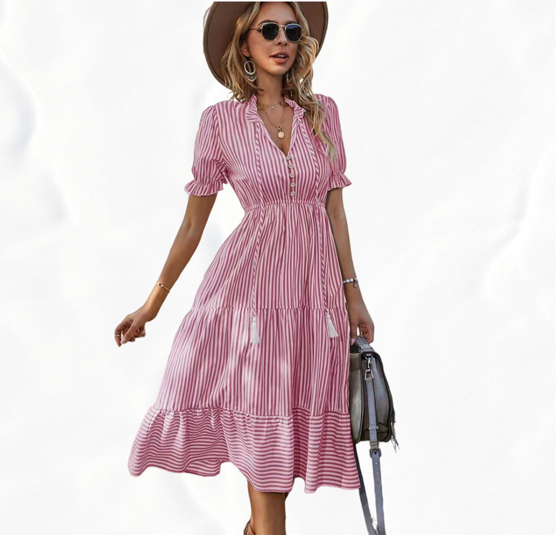 Stripesd Dress