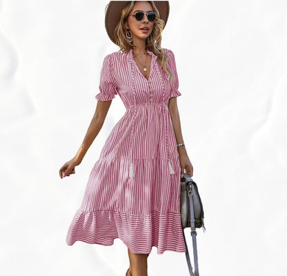 Stripesd Dress
