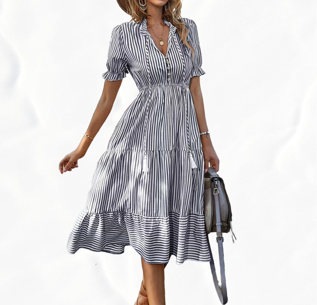Stripesd Dress