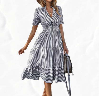 Stripesd Dress