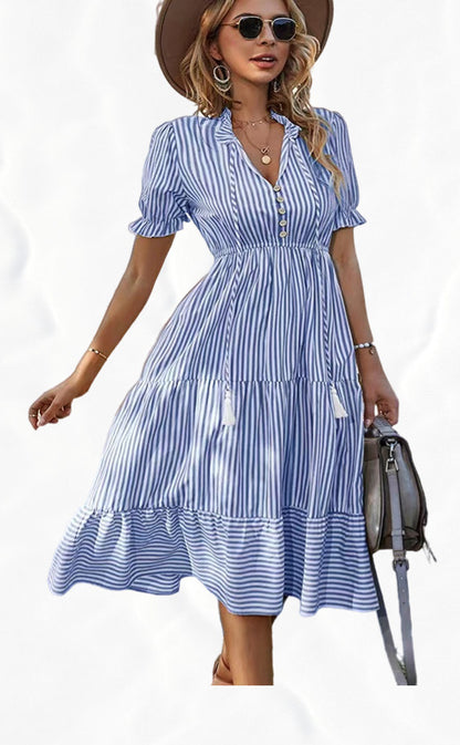 Stripesd Dress