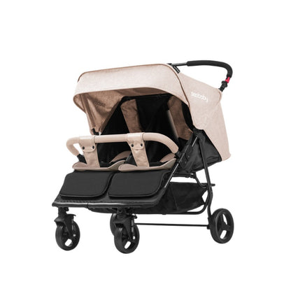 Stroller that can be used in sitting, reclining, or folding positions