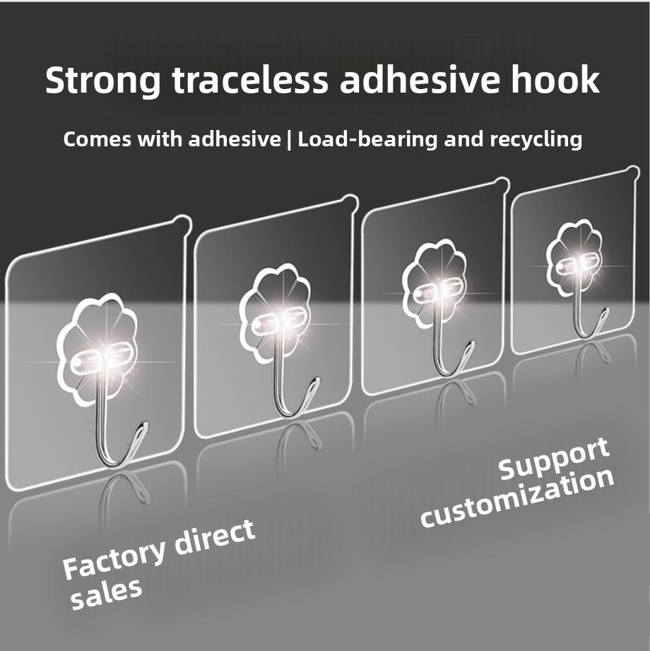 Strong adhesive hook
