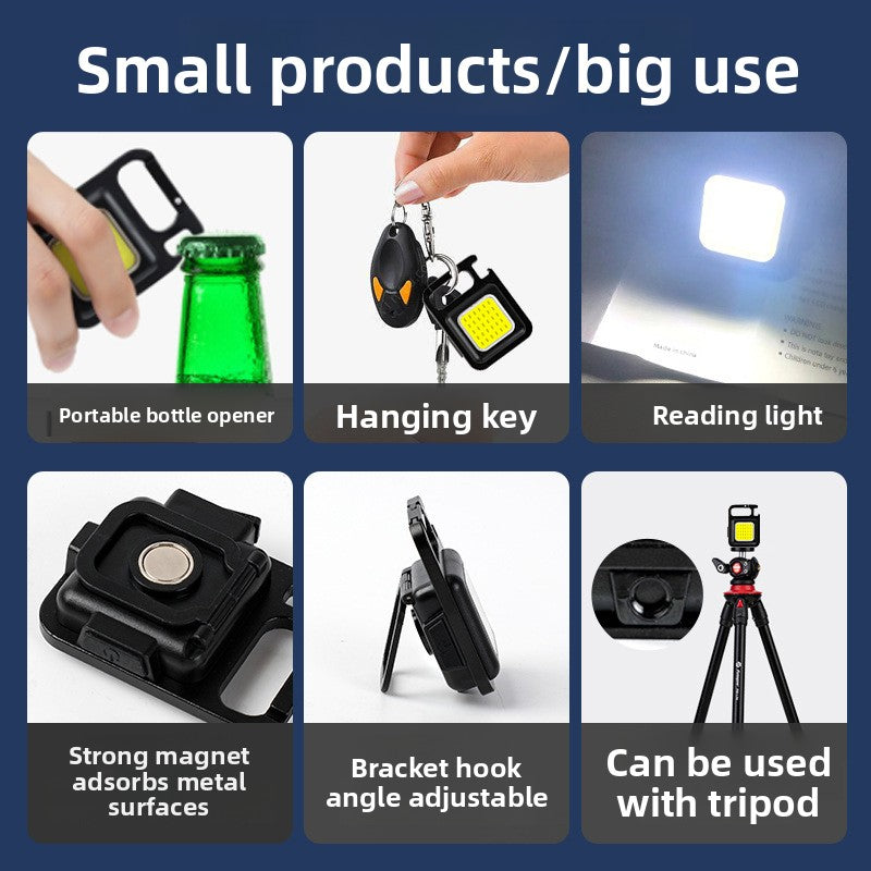 Strong light keychain lamp