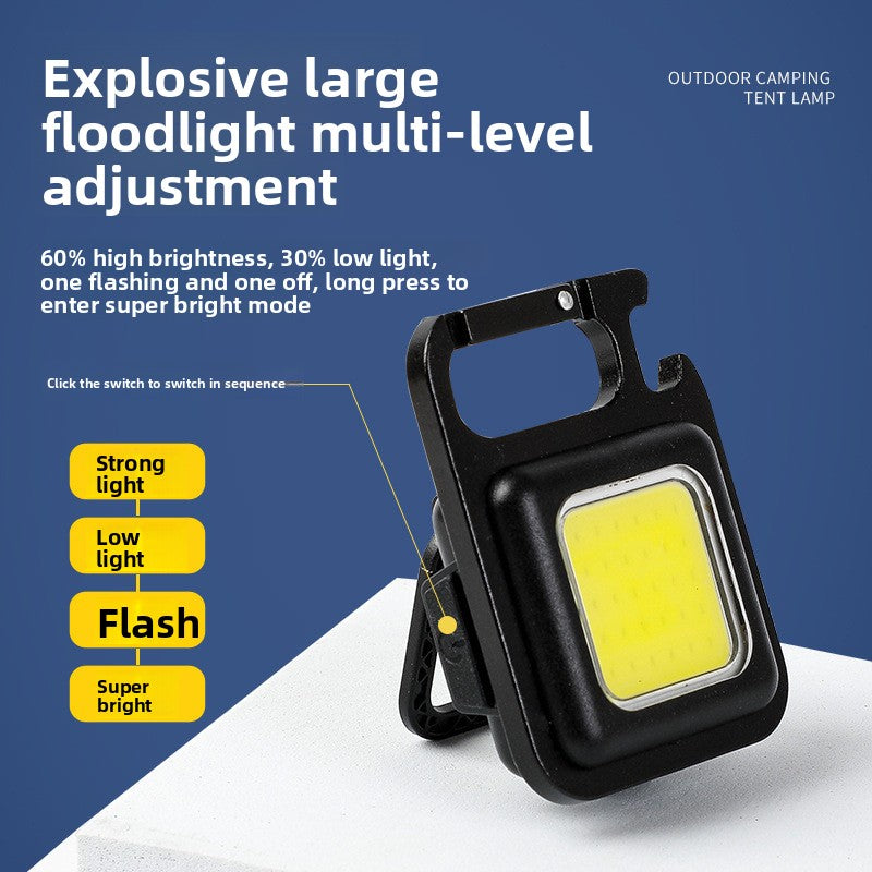 Strong light keychain lamp