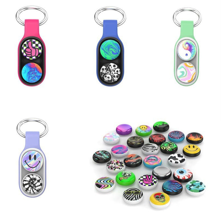 Strong Magnetic Decompression Toy Keychain