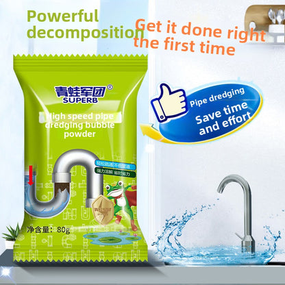 Strong Pipe Drain Cleaner Powder