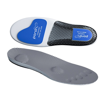 Strong shock-absorbing insole for sports shoes
