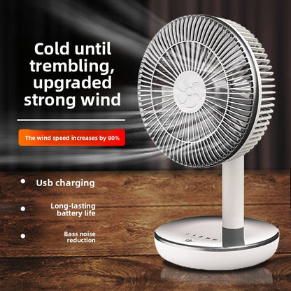 Strong wind power electric fan, office, student, household