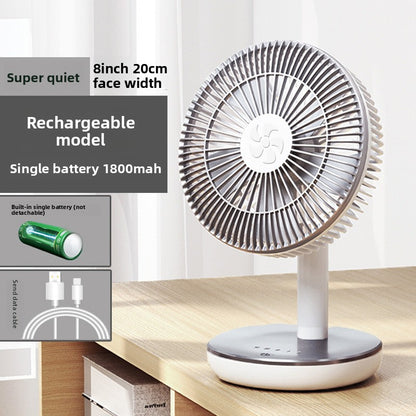 Strong wind power electric fan, office, student, household