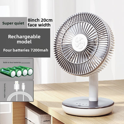 Strong wind power electric fan, office, student, household