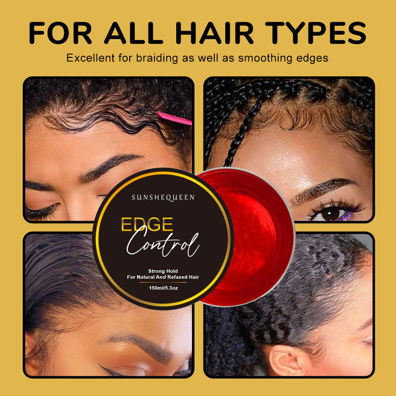 Strongly holding hair styling gel