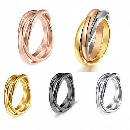 Stud-style couple ring