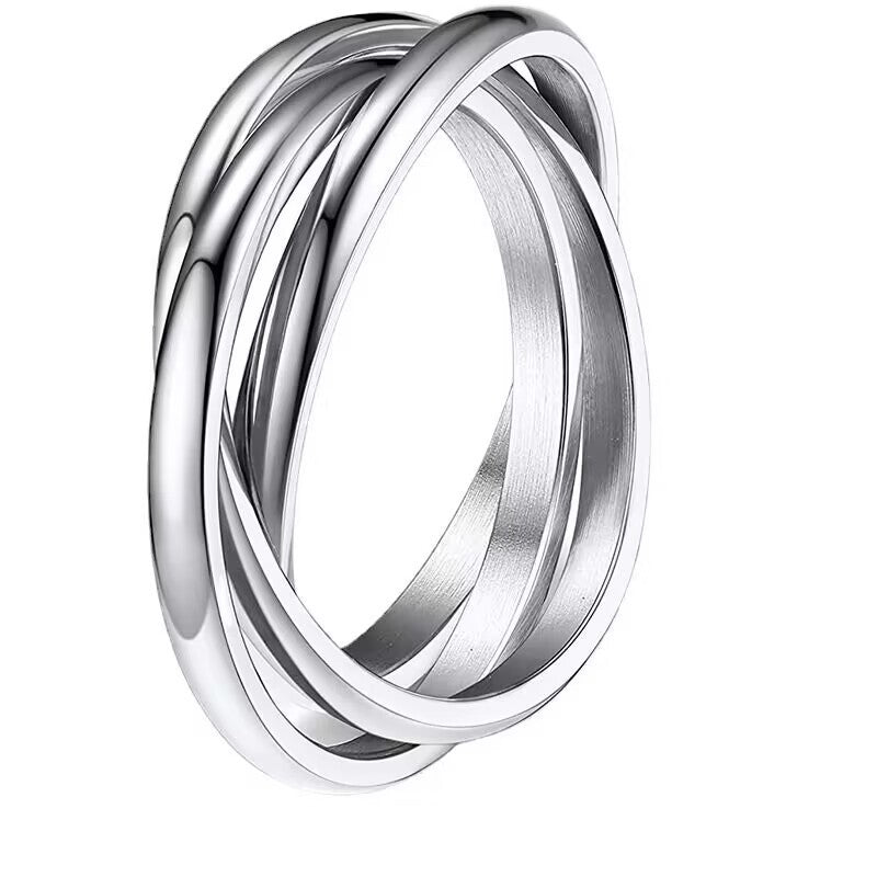 Stud-style couple ring