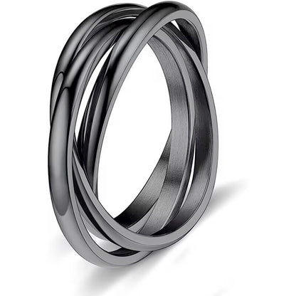 Stud-style couple ring