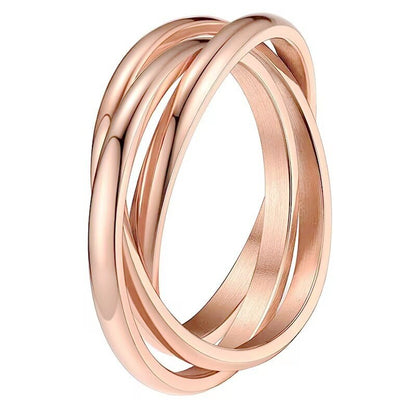 Stud-style couple ring