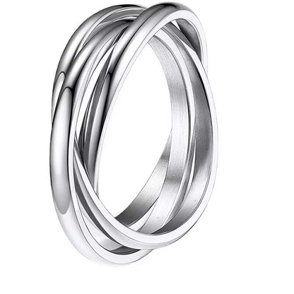 Stud-style couple ring