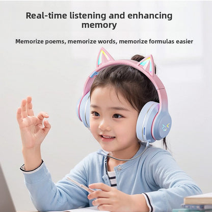Student Learning Ear Reading Headset