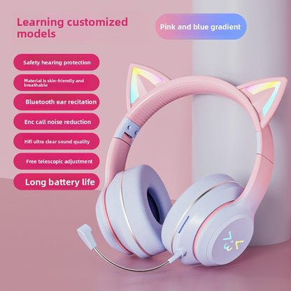 Student Learning Ear Reading Headset