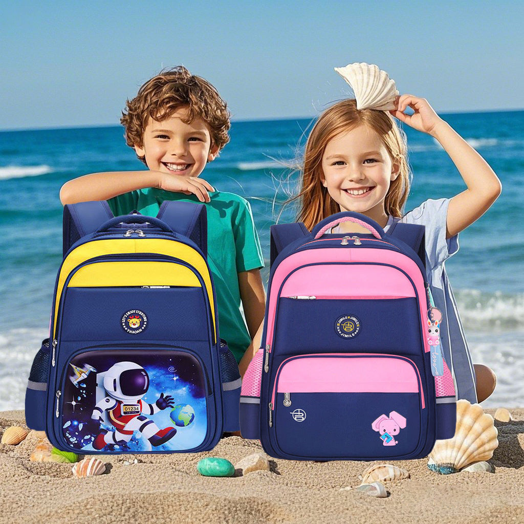 Student Schoolbag Primary School Students Large Capacity Cartoon Backpack Girls Children Backpack