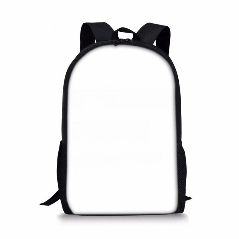 Student schoolbag printed backpack