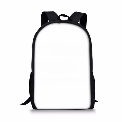 Student schoolbag printed backpack