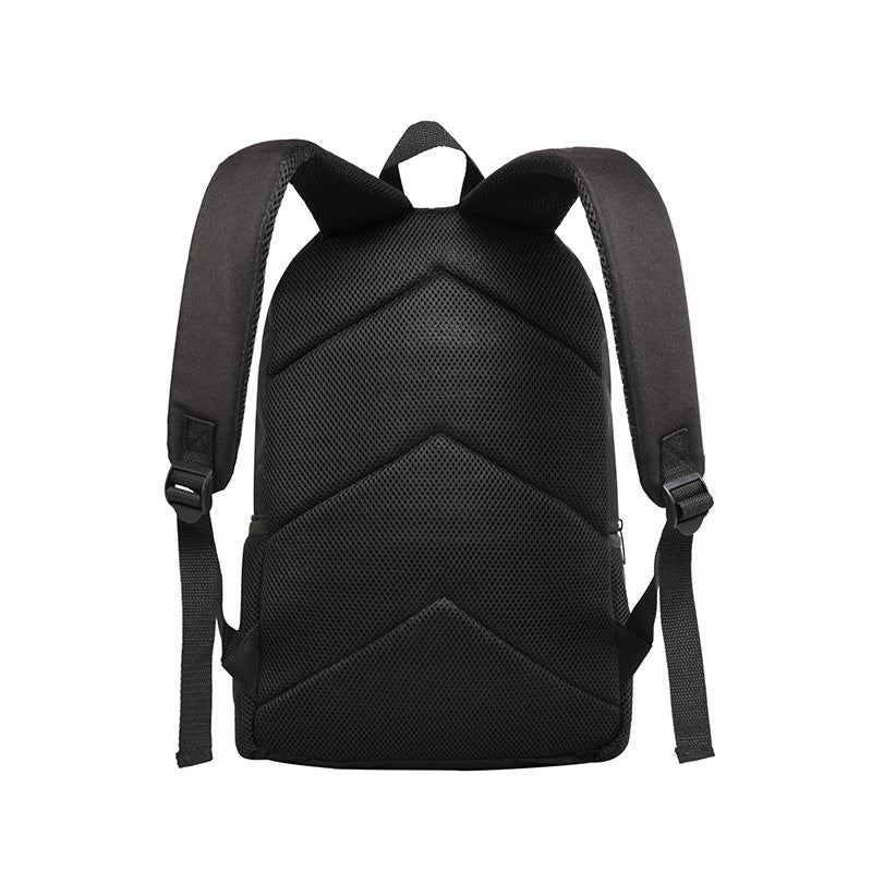 Student schoolbag printed backpack