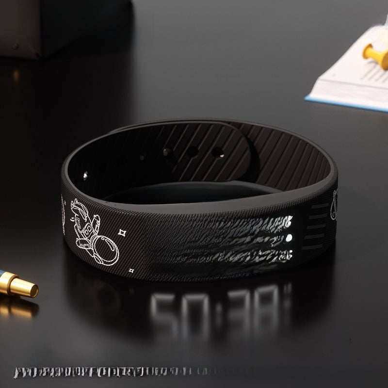 Student watch alarm bracelet