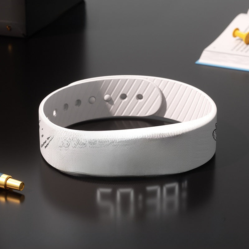 Student watch alarm bracelet