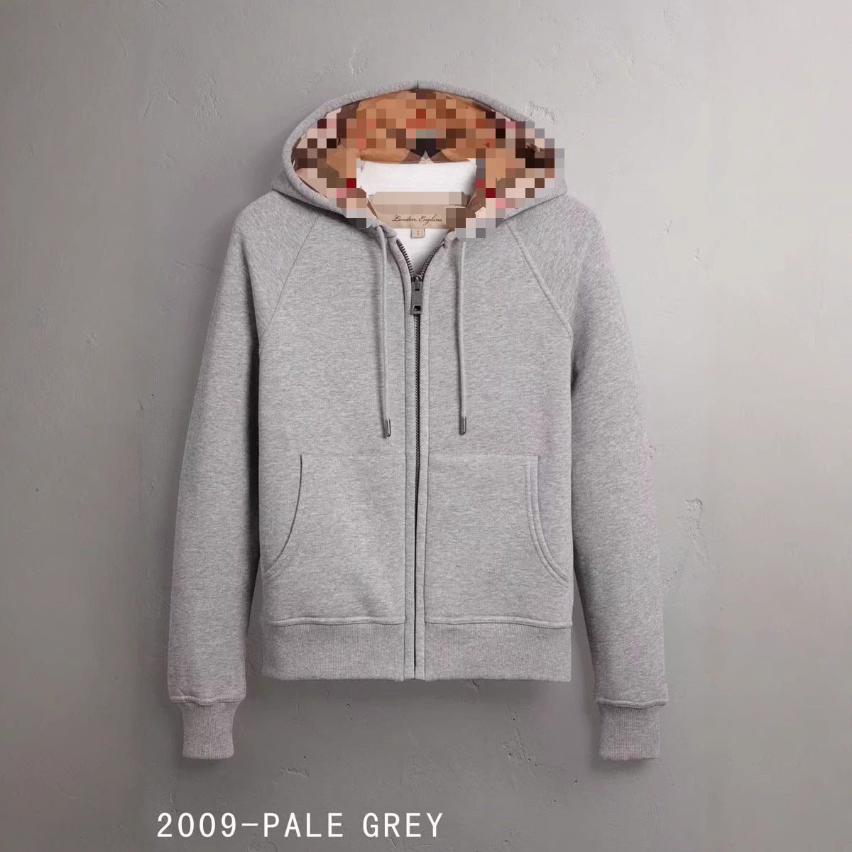 Style Hooded Zipper Sweatshirt