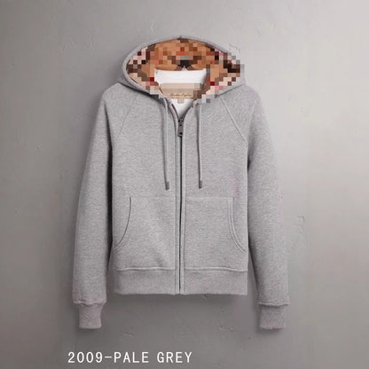 Style Hooded Zipper Sweatshirt