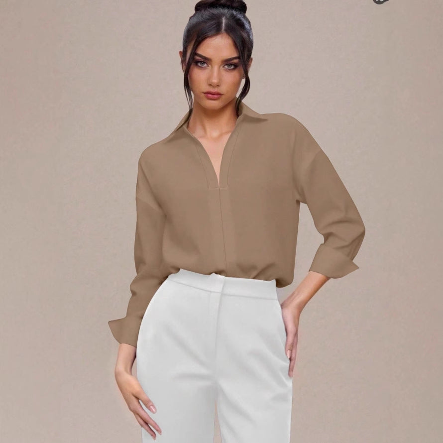 Stylish collared bodysuit