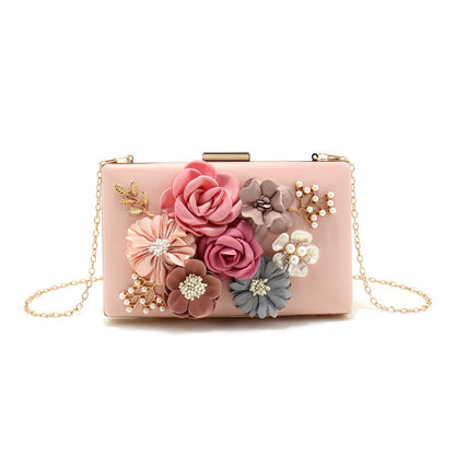 Stylish floral evening bag
