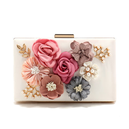 Stylish floral evening bag