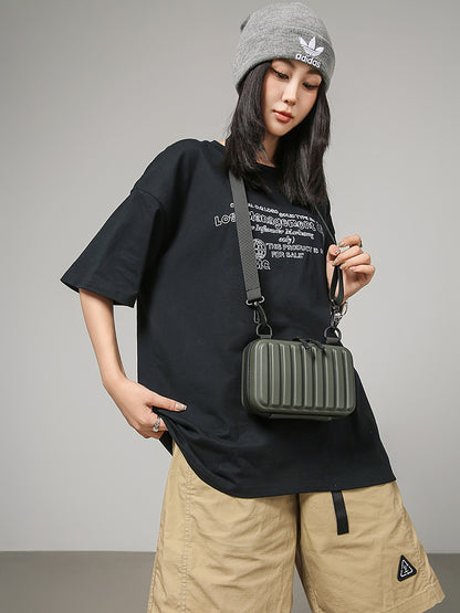 Stylish PVC Square Crossbody Phone Bag