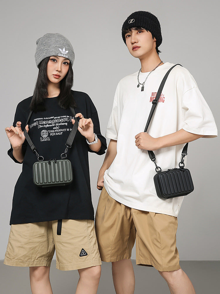 Stylish PVC Square Crossbody Phone Bag
