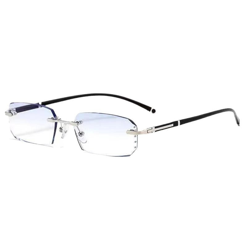 Stylish rimless glasses