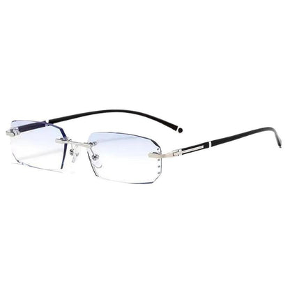 Stylish rimless glasses