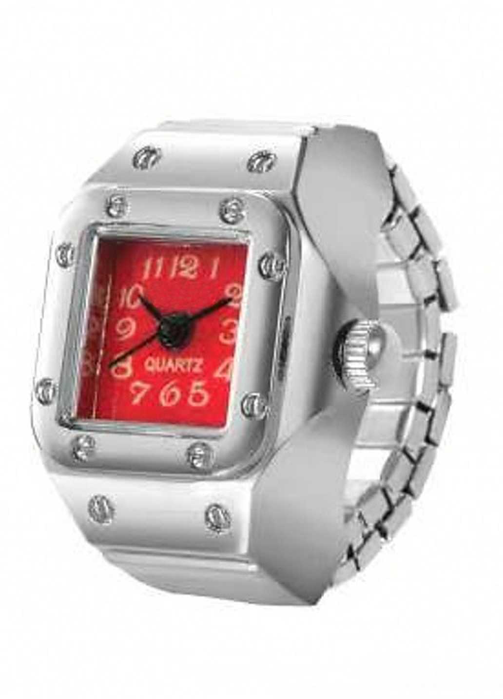 Stylish Ring Watch with Digital Display