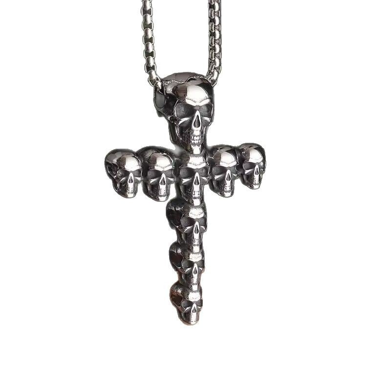 Stylish Skull Pendant Necklace