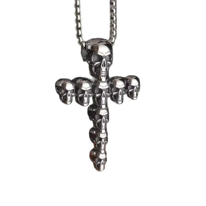 Stylish Skull Pendant Necklace