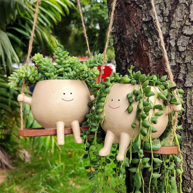 Succulent flower pot