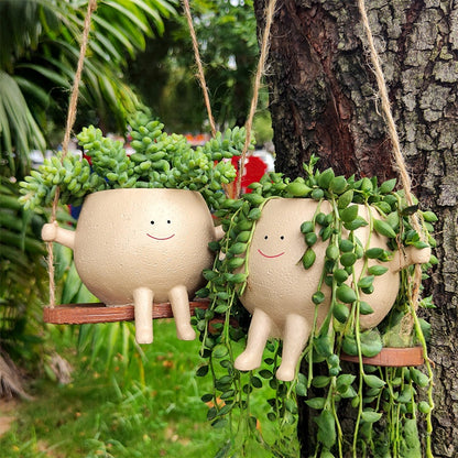 Succulent flower pot