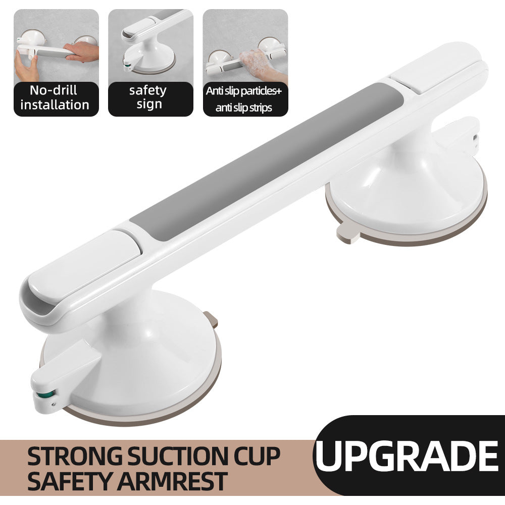 Suction Cup Bathroom Safety Grab Bar for Elderly