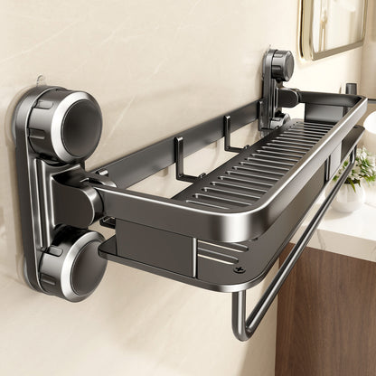 Suction Cup Bathroom Storage Rack