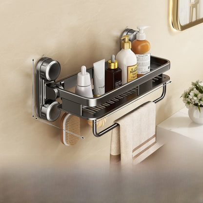 Suction Cup Bathroom Storage Rack