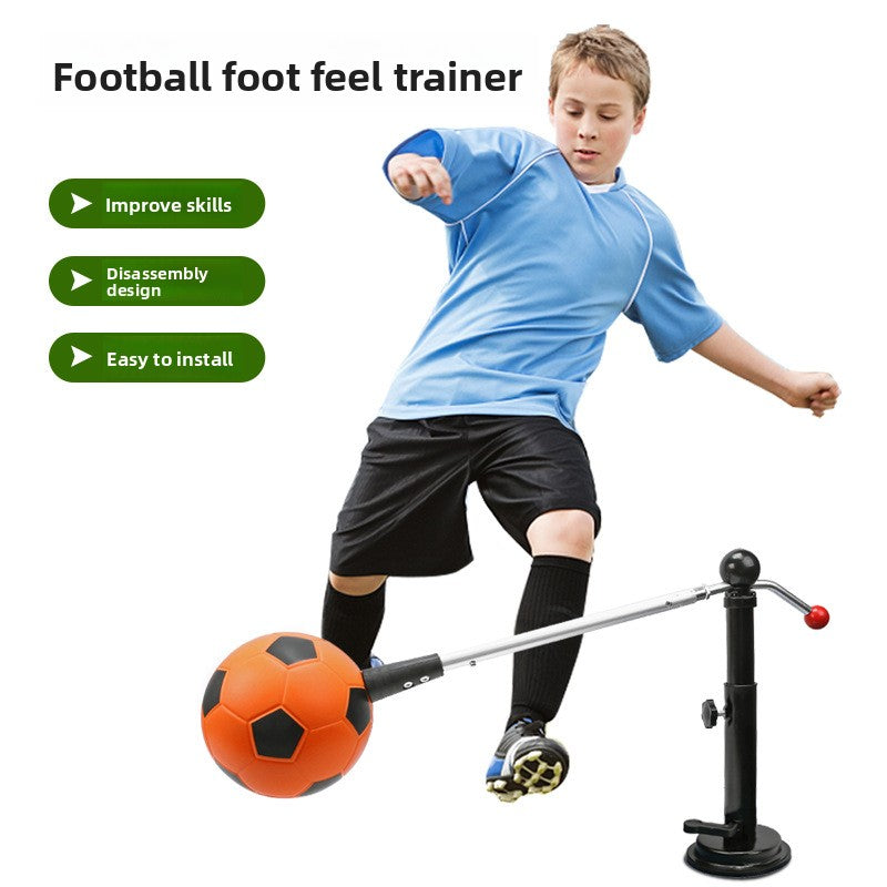 Suction Cup Football Foot-Feeling Trainer, Passing and Agility Trainer