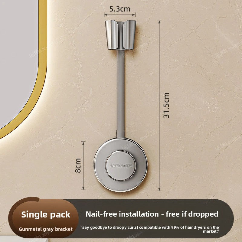 Suction Cup Hair Dryer Holder
