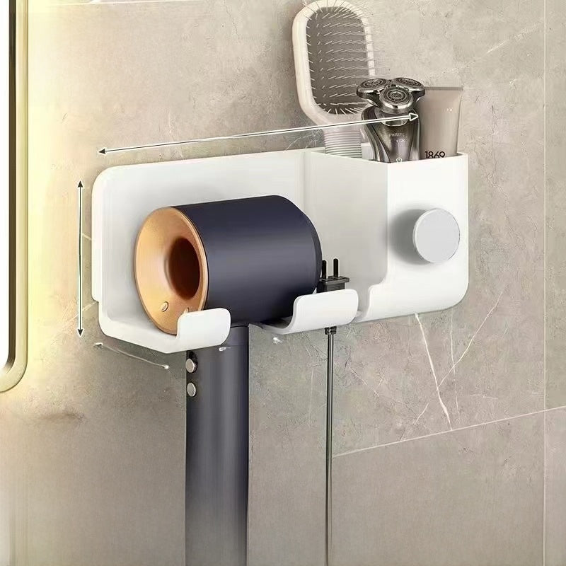 Suction Cup Hair Dryer Rack