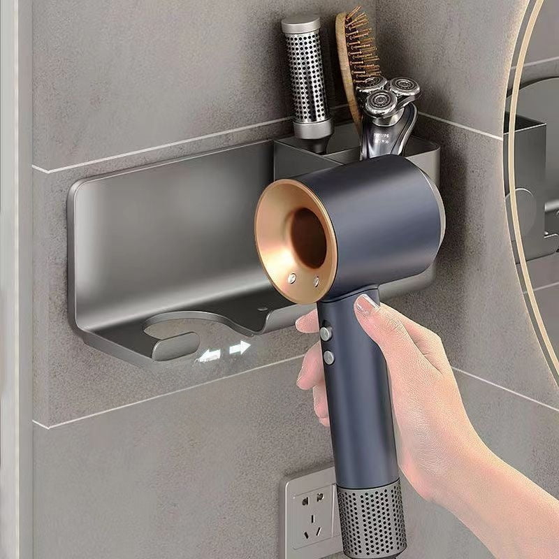 Suction Cup Hair Dryer Rack